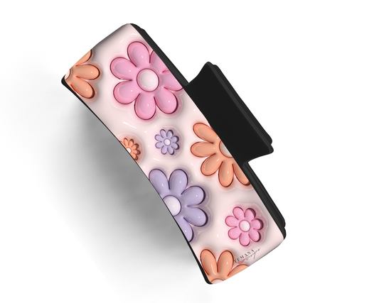 Popping Daisy Claw Clip