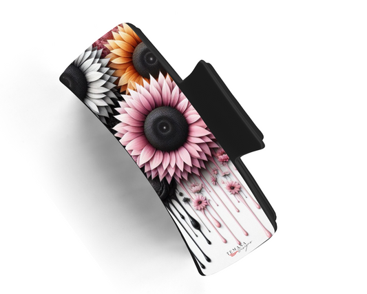Sunflower Drip Claw Clip